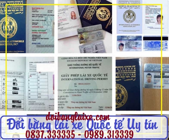 Phí đổi bằng lái xe quốc tế IDP do Việt Nam cấp bao nhiêu?